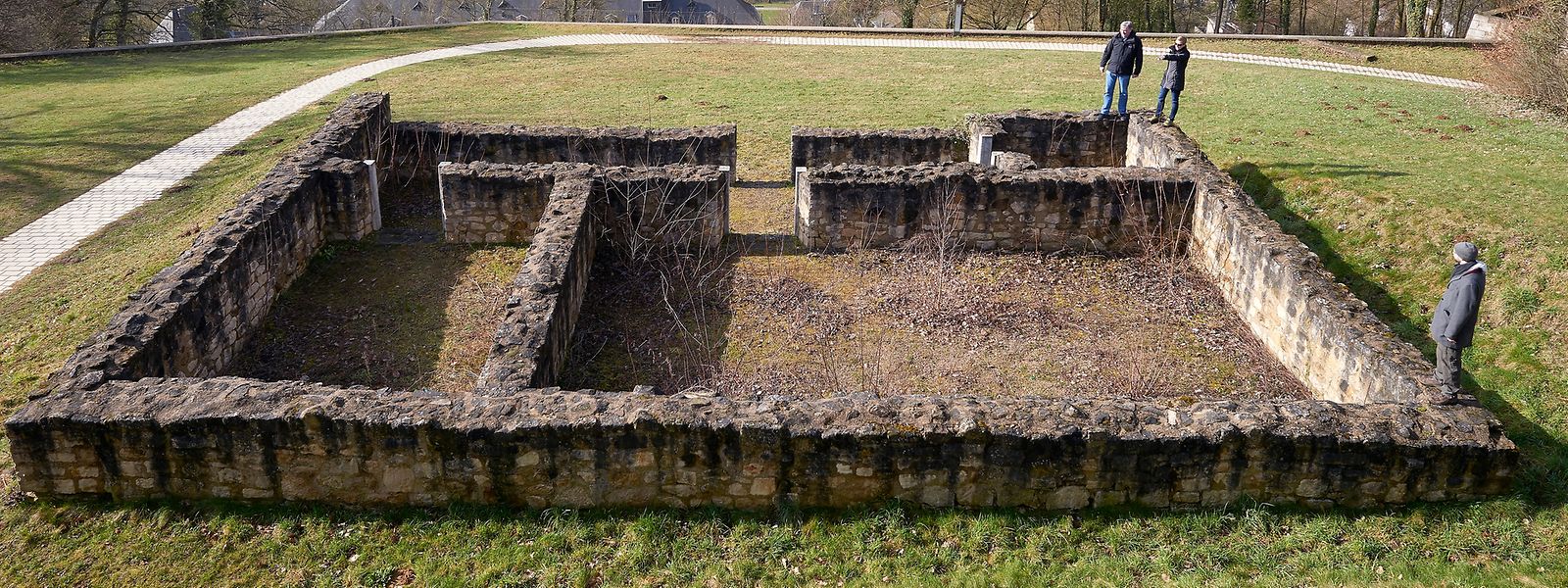Genau hinsehen: Wer das historische Kirchberg erkunden will, kann das hautnah – oder aber virtuell mit dem Smartphone.