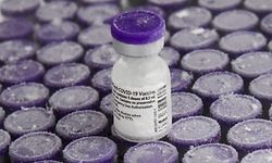 (FILES) This file photo taken on January 15, 2021 shows vials of Pfizer-BioNTech vaccine for Covid-19, stored at -70 � in a super freezer of the hospital of Le Mans, northwestern France as the country carry on a vaccination campaign to fight against the spread of the novel coronavirus. - The EU will receive an extra four million BioNTech/Pfizer doses over the next two weeks to douse virus "hotspots" in the bloc, European Commission chief Ursula von der Leyen said on March 10, 2021. (Photo by JEAN-FRANCOIS MONIER / AFP)