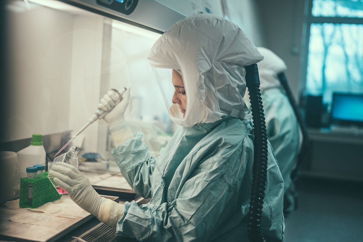 Das Institut für Mikrobiologie der Bundeswehr in München hat erstmals in Deutschland bei einem Patienten das Affenpockenvirus zweifelsfrei nachgewiesen. 