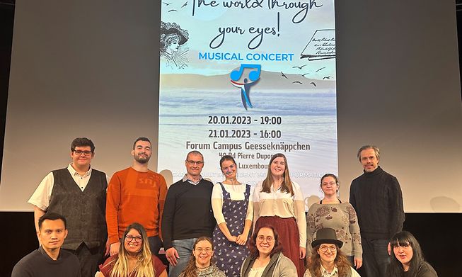International and multilingual musical theatre group Luxicals will perform at Forum Geesseknäppchen on Friday and Saturday