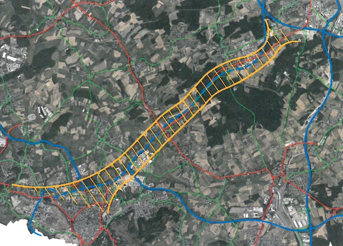 Le schéma du fameux corridor multimodal reliant la capitale à Esch, présenté début octobre au sein de la commission de la Mobilité.