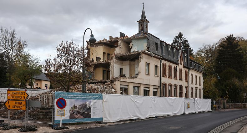 Lokales, Réhabilitation et transformation de l'ancien couvent d'Useldange - Fonds du logement .Foto: Gerry Huberty/Luxemburger Wort