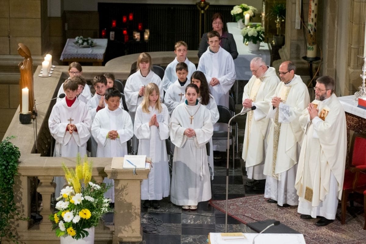 Messe für die Pfarrverbände “Käerch“ und “vun der Mess“ sowie den Pfarreien Fingig, Garnich, Kahler und Küntzig