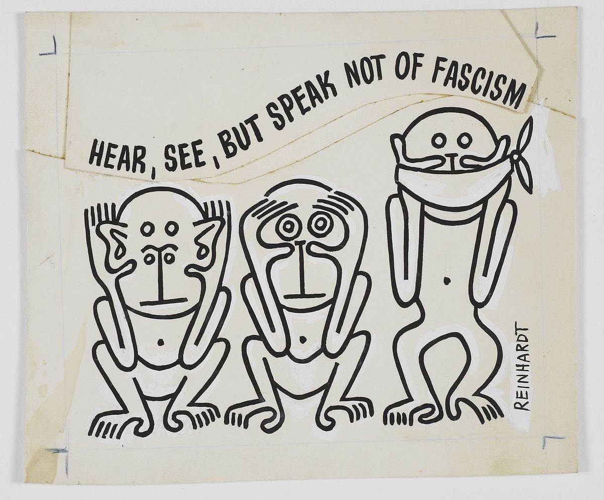 Ad Reinhardt: Untitled, 1943.