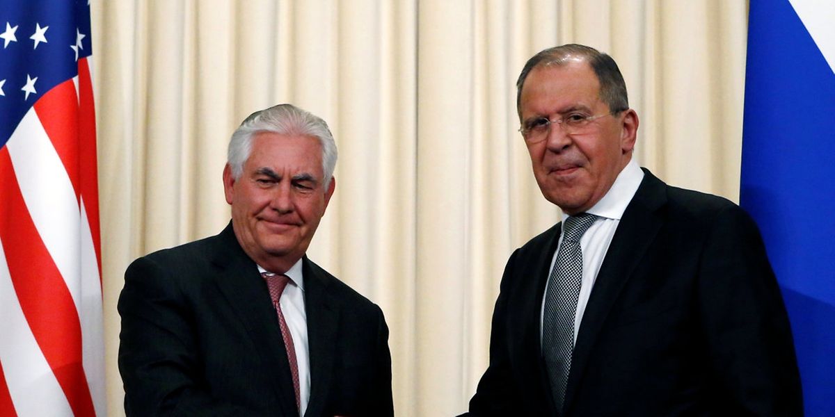 Schwierige Gespräche: US-Außenminister Rex Tillerson (links) und sein russischer Kollege Sergej Lawrow. 