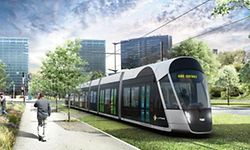 Luxtram Caf Tram Luxemburg