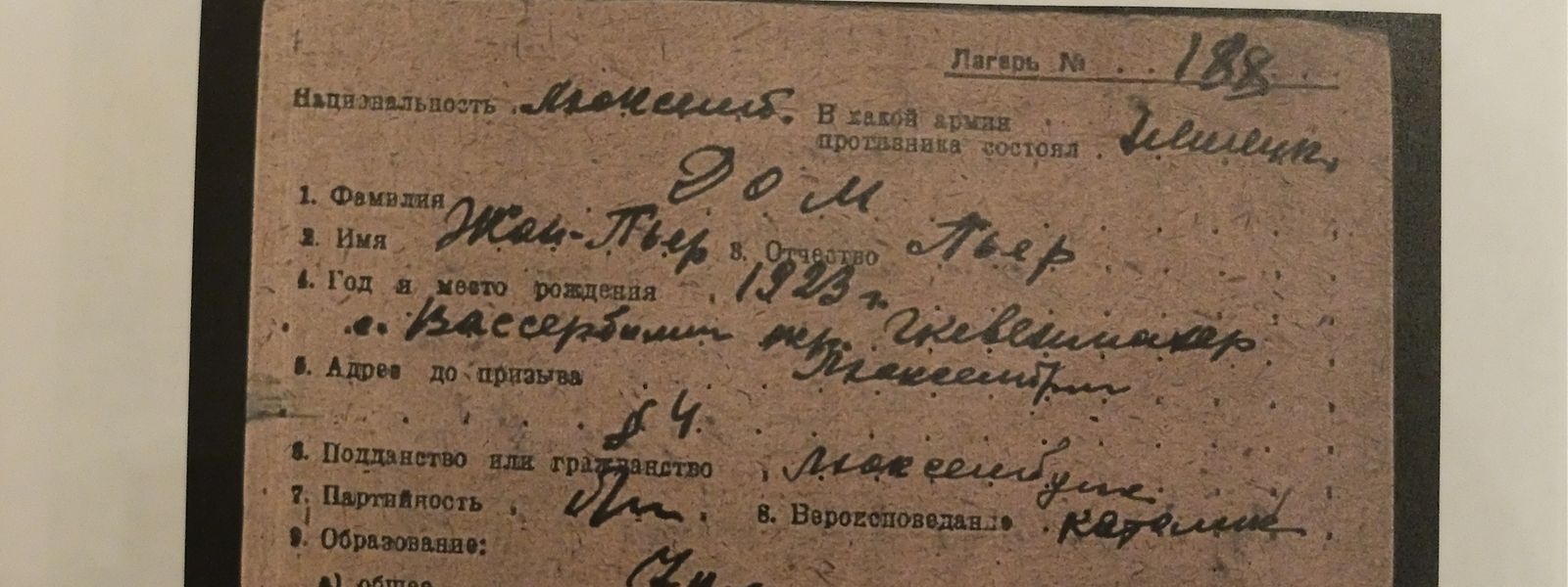 Die Historiker erhoffen sich von den persönlichen Akten der Kriegsgefangenen neue Erkenntnisse.