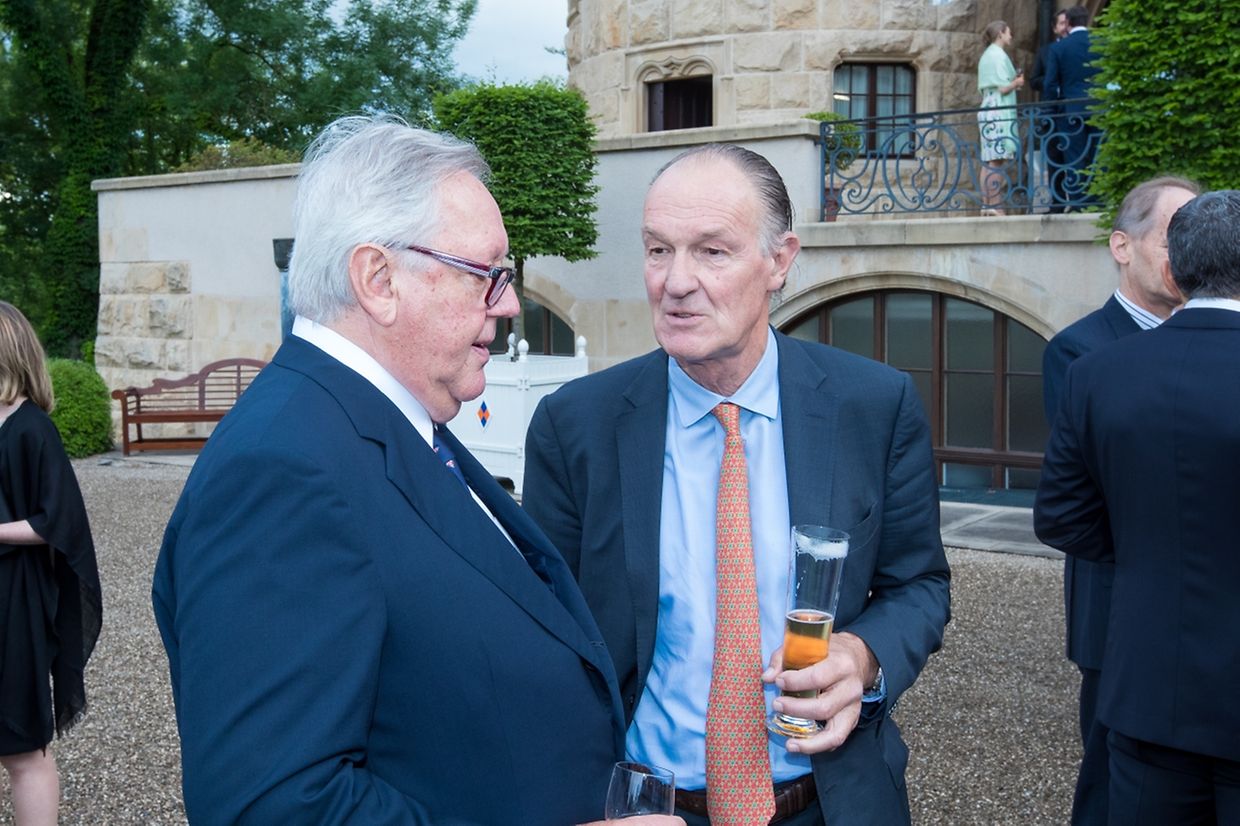 Reginald Neuman und Bob Krieps (v.l.n.r.).