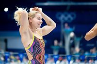 Julie Meynen (Luxemburg) beim Training / Schwimmen - Olympia / 27.07.2021 / Olympische Spiele 2020 / Tokio 2020 / Foto: Yann Hellers