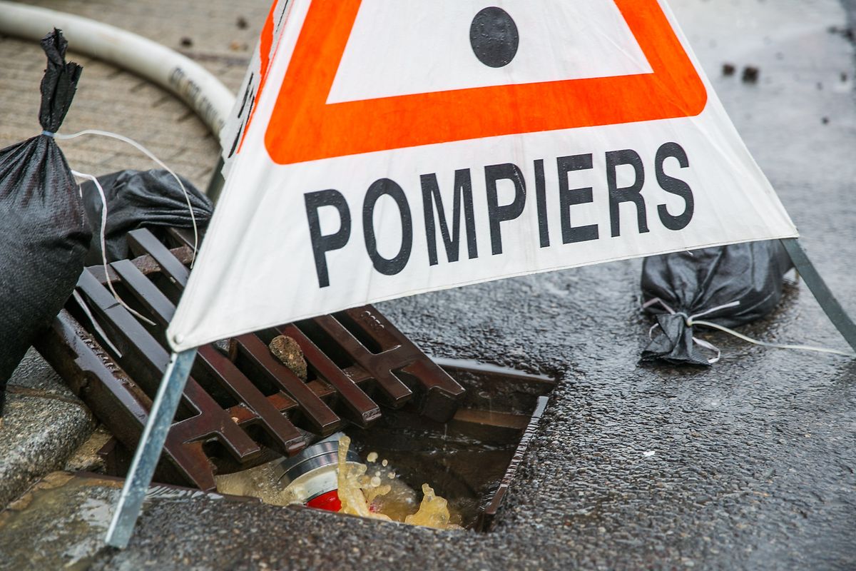 Überschwemmungen im Raum Roeser/Liwingen