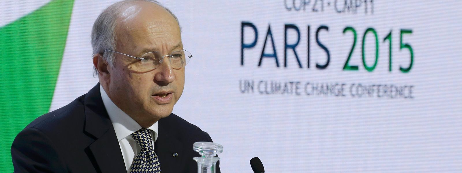 Viel Verhandlungsgeschick verlangt: Der französische Außenminister Laurent Fabius leitet die COP21.