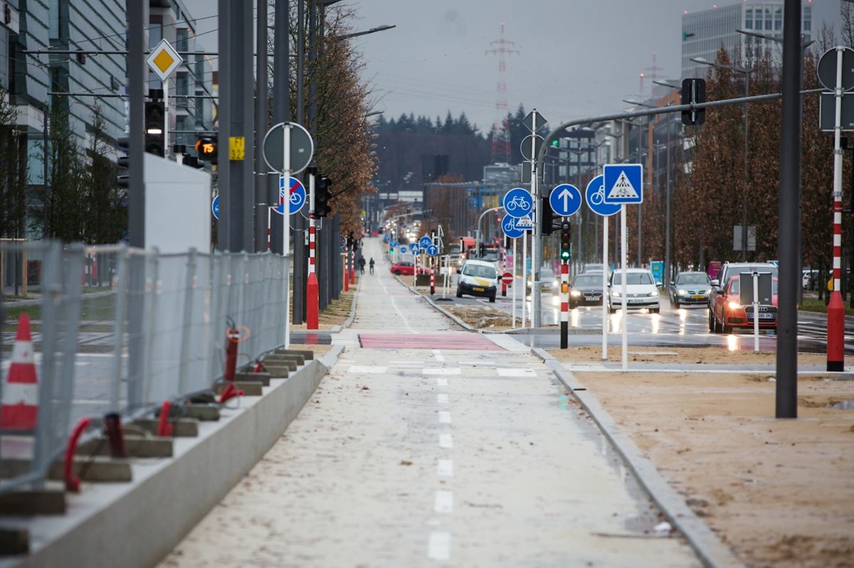 Durch Verbesserungen der Infrastruktur und die Verknüpfung des Individualverkehrs mit dem öffentlichen Transport soll der Verzicht auf das Auto erleichtert werden.