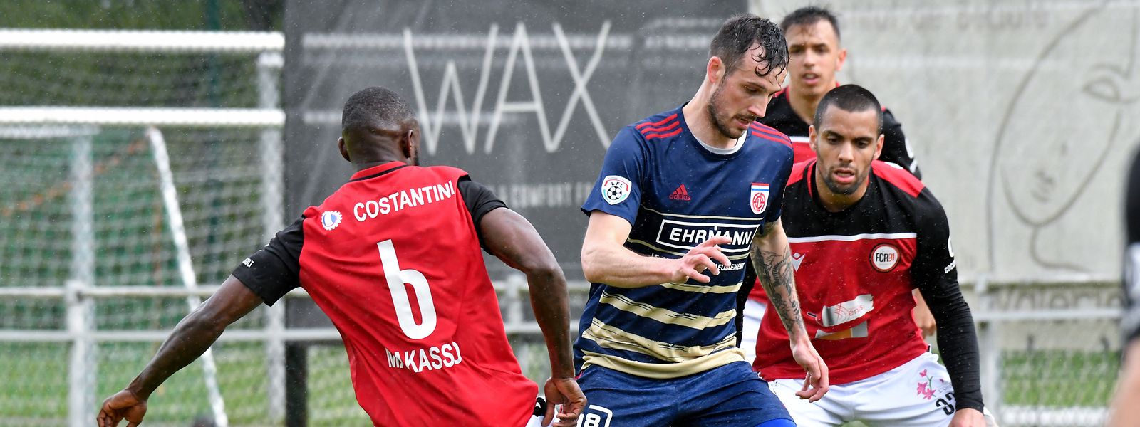 Stefano Bensi und Fola verpassen den Sieg in Rodange.