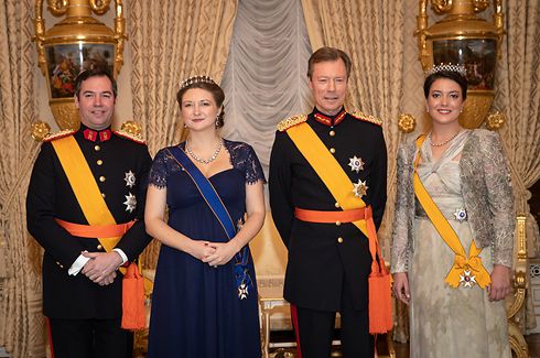Réception de Nouvel An - Palais Grand-Ducal  - Luxembourg - Ville - Palais Grand-Ducal - 16/01/2020 - photo: claude piscitelli