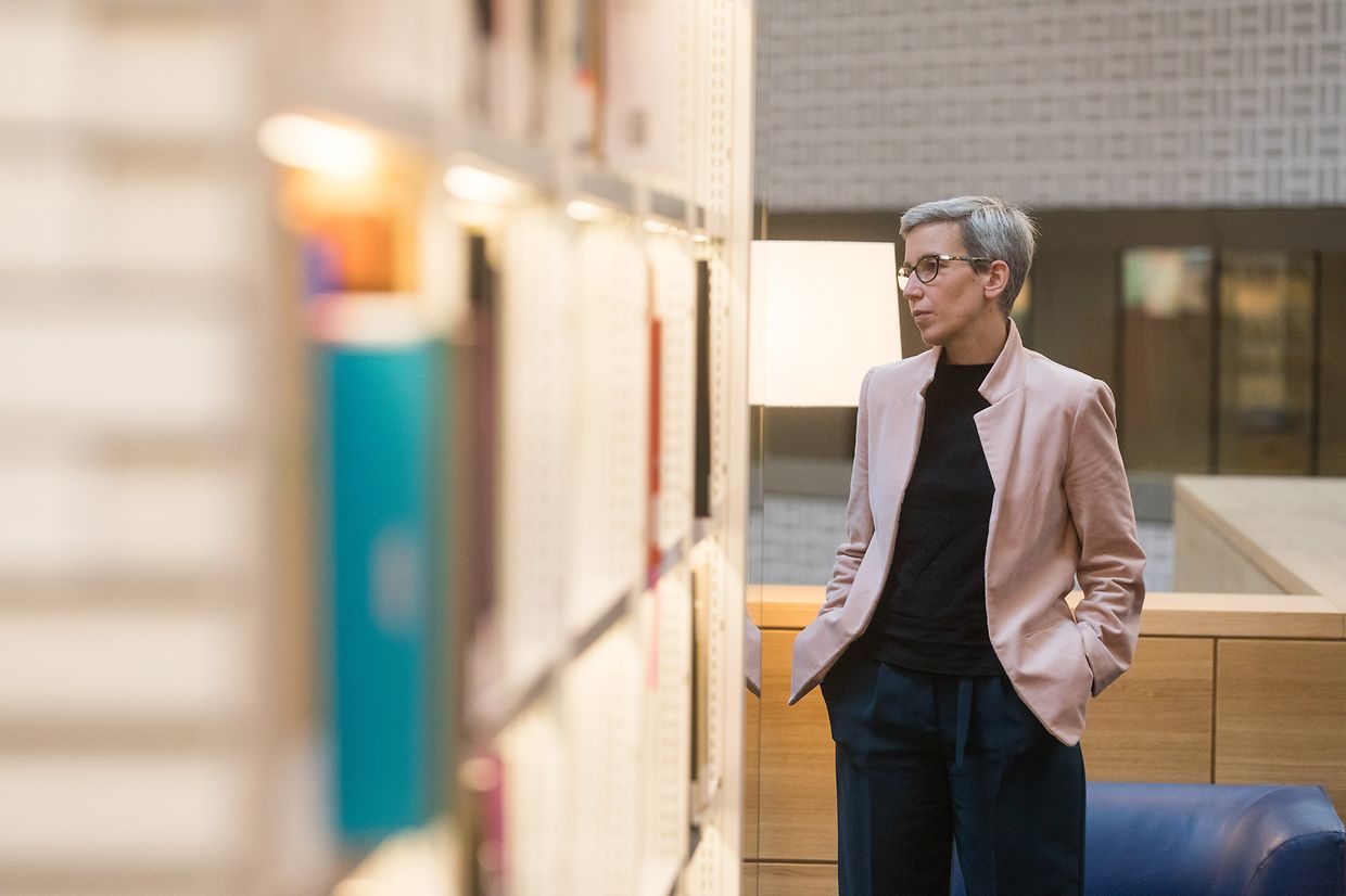 Kulturministerin Sam Tanson betonte in ihrer Ansprache, dass gerade im Zeitalter von Fake News  eine Nationalbibliothek ein Garant für Wissen und Wahrheit sei.