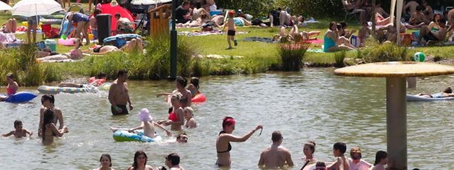 Muita gente aproveitou o mês de setembro para banhos ao ar livre