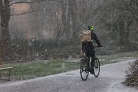 Lokales , Schnee , Wetter , erster Schnee , Schneeflocken , Winter  Foto: Anouk Antony/Luxemburger Wort