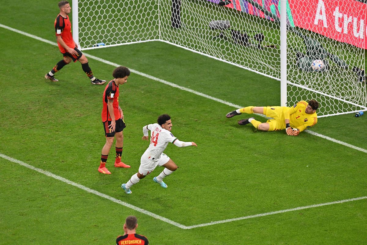 Zakaria Aboukhlal jubelt nach dem 2:0.