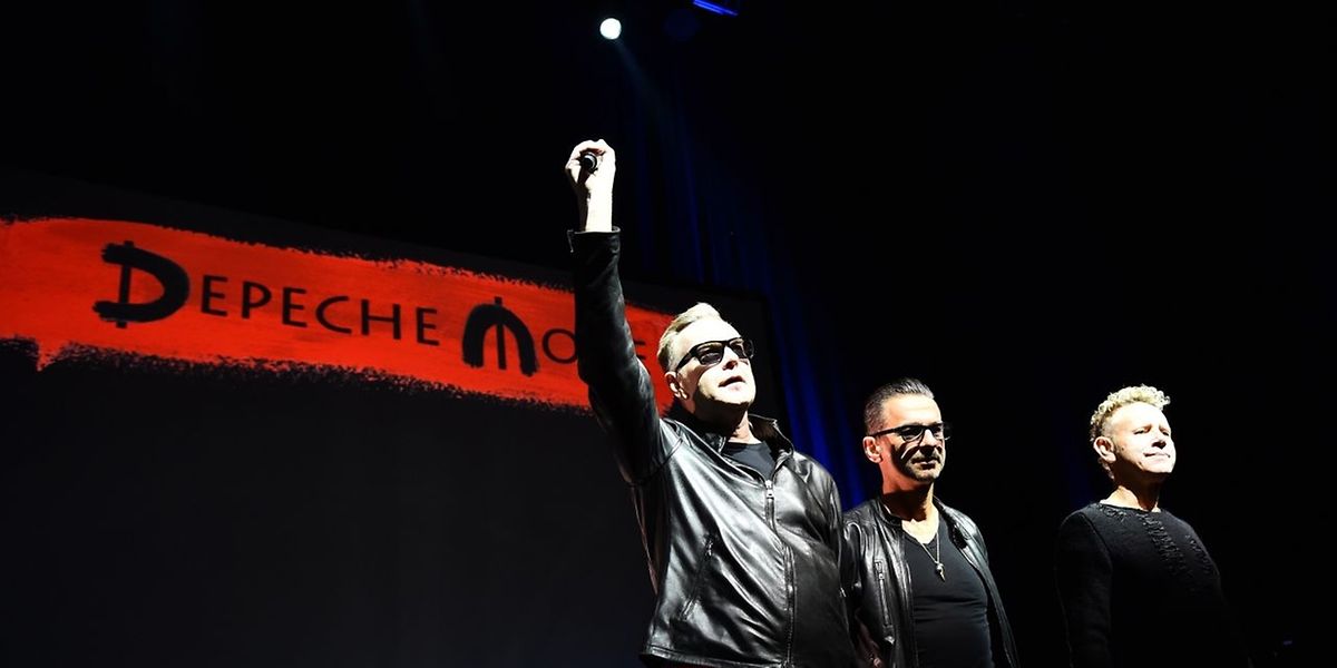 Sie sind wieder da: Depeche Mode - Andrew Fletcher, Dave Gahan und Martin Gore in Mailand.