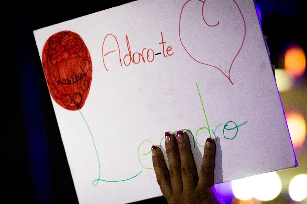 O cantor português Leandro actuou ontem no Hall du Deich, em Ettelbruck