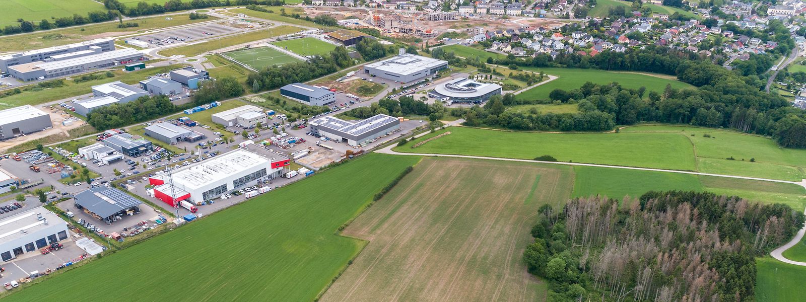 Le nouveau centre de données de Google doit être construit sur ce site à Bissen.