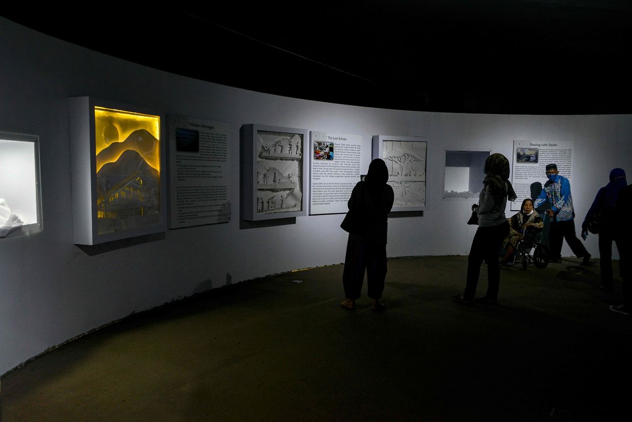 O museu esteve fechado durante a maior parte do ano passado devido à pandemia de Covid-19. 