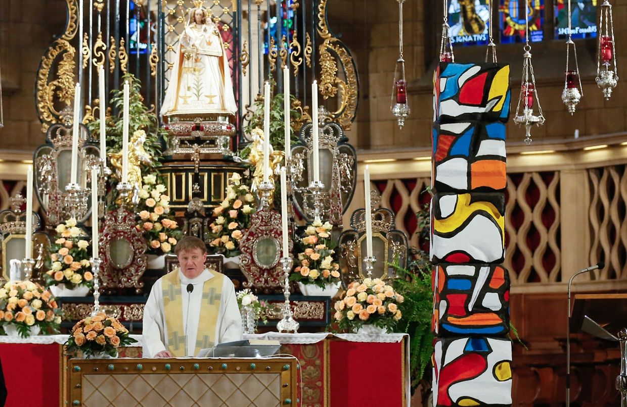 Oktave - Messe für die Schule der Schwestern der Christlichen Lehre in Luxemburg, le 18 Mai 2017. Photo: Chris Karaba 