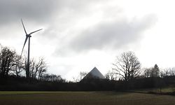 Lokales, Windmühle, Windpark, Gemeinde Garnich zu Hivange, Wasserreservoir, Kuppelförmig, Wassertank  Foto: Luxemburger Wort/Anouk Antony