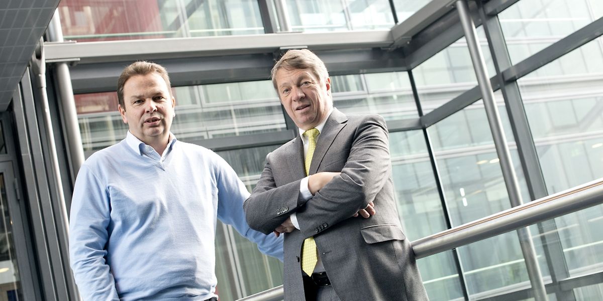 Favorables à l'objectif de réduction de 40% des émissions de CO2, René Winkin et Robert Dennewald défendent une autre méthode