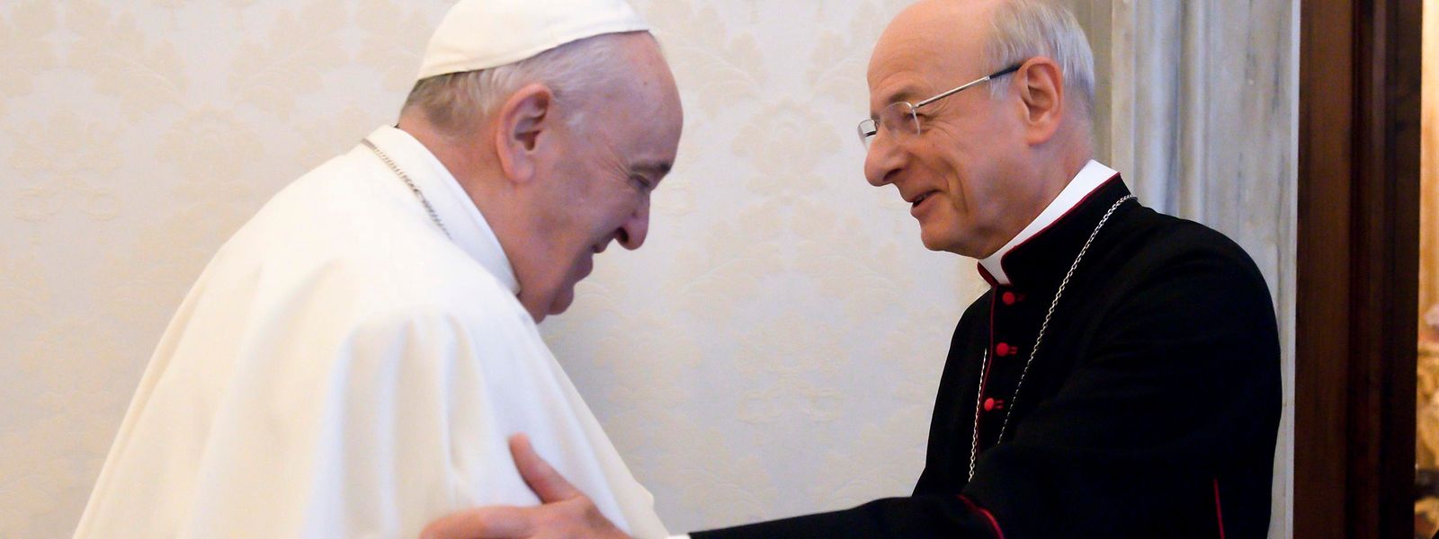 Papa Francisco e o líder da Opus Dei, Fernando Ocariz Brana