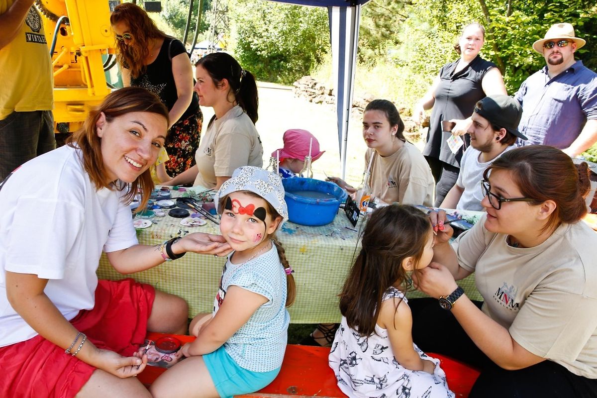 Sonnenschein und angenehme Temperaturen bildeten den Rahmen des Kids Day 2016.