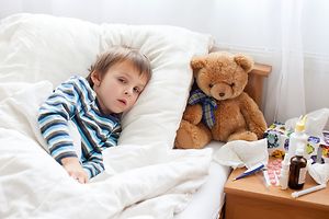La grippe laisse encore beaucoup de personnes alitées avec de la fièvre, cette semaine.