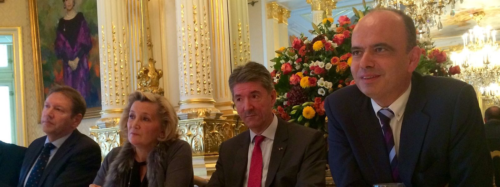  Henri Chrisnach, Chantal Selva, Pierre Bley und Michel Heintz (v.l.n.r) stellten die neuen Strukturen vor.