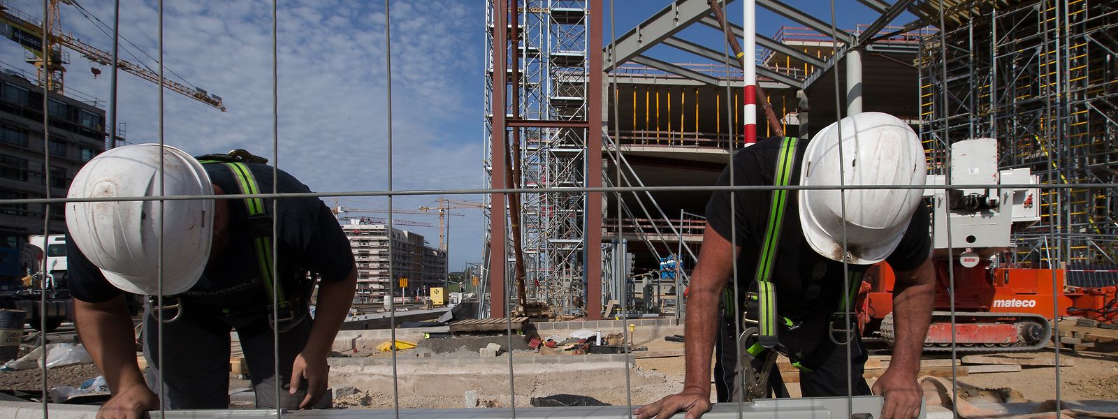 Setor da construção cresceu 6,2% no primeiro trimestre de 2022. 
