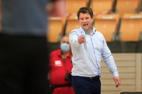 Gavin Love (AB Contern - Trainer) / Basketball Total League Herren Luxemburg, Saison 2020-2021, 13. Spieltag / 03.04.2021 / AB Contern - Etzella Ettelbrück / Centre Scolaire et Sportif « Um Ewent - AB Contern / Foto: Yann Hellers