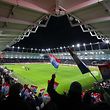 National Anthem / Football, UEFA World Cup Qualifiers 2022, Season 2020-2021, Group A, European Qualifiers / 14.11.2021 / Luxembourg vs Ireland (Luxembourg vs Lumberg / Stade) / Stadium Full Stadium Photo: Ben Majeres