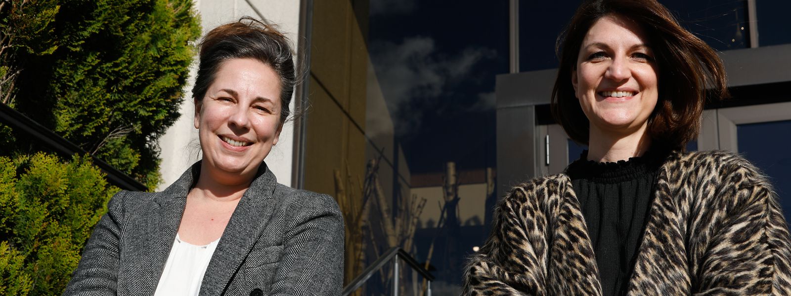 Engagiert, um eines der zentralen Projekte des Kulturentwicklungsplans ins Laufen zu bringen: Valérie Quilez (l.) und Diane Tobes teilen sich die Geschäftsführung des „Arts Councils“, Kultur:LX.
