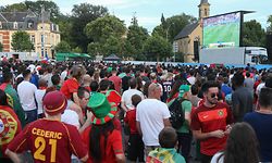 Public Viewing,Glacis.Fussballeuropameisterschaft 2016, Finale,Portugal-Frankreich,Coupe d'Europe,Foto:Gerry Huberty