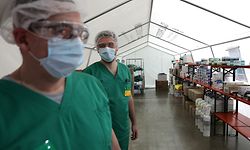 Lokales, Centre Medical Avancé, Luxexpo The Box, Coronavirus, Covid-19, Foto: Chris Karaba/Luxemburger Wort