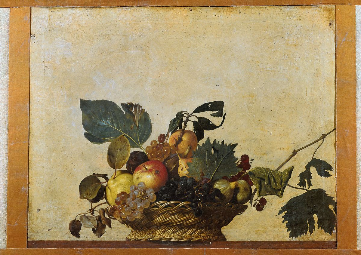 Caravaggio: „Canestra di frutta (la fiscella)“ 