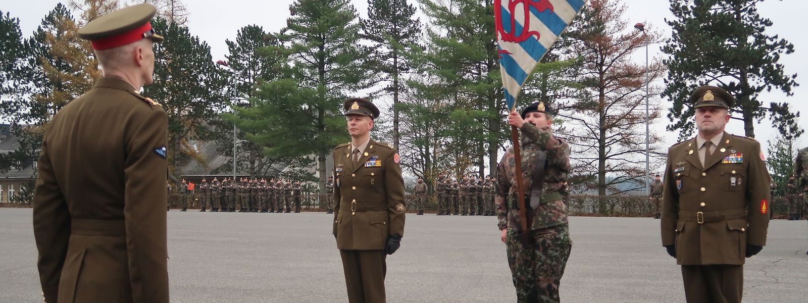 Die Luxemburger Armee feiert ihren Schutzpatron.
