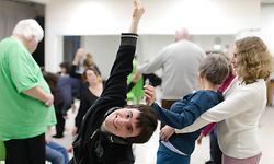Tanzensemble BewegGrund: Tanz für alle, Trier, le 21 Fevrier 2018. Photo: Chris Karaba