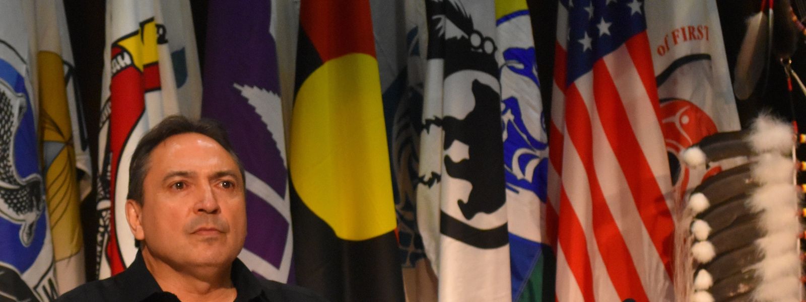 Der National Chief der Ureinwohner, Perry Bellegarde