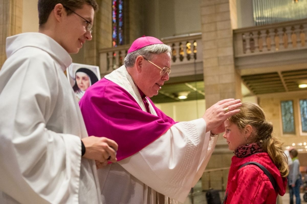 Andacht mit Segnung der Kleinkinder und der werdenden Muetter 