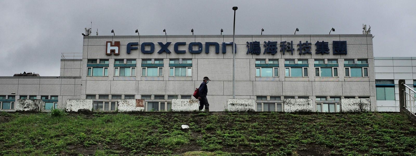 Die Foxconn-Zentrale in New Taipei City. Die taiwanesische Firma ist der wichtigste Zulieferer von Apple.