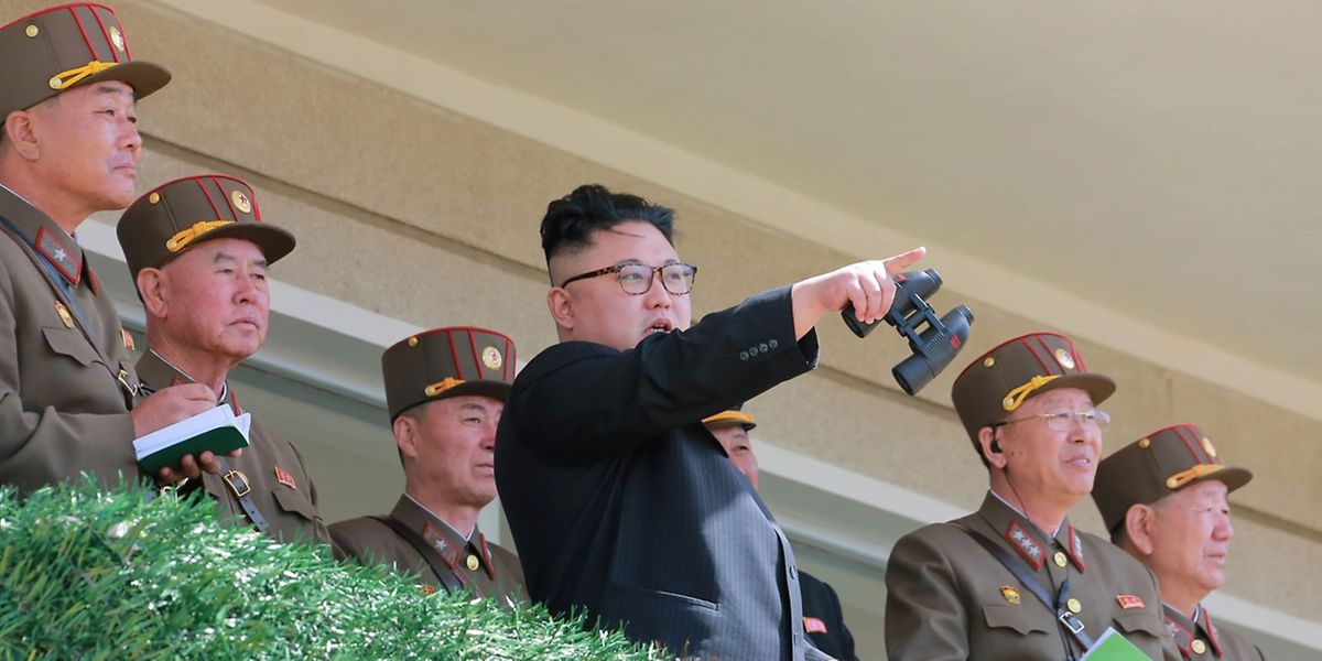 Kim Jong-Un, líder da Coreia da Norte