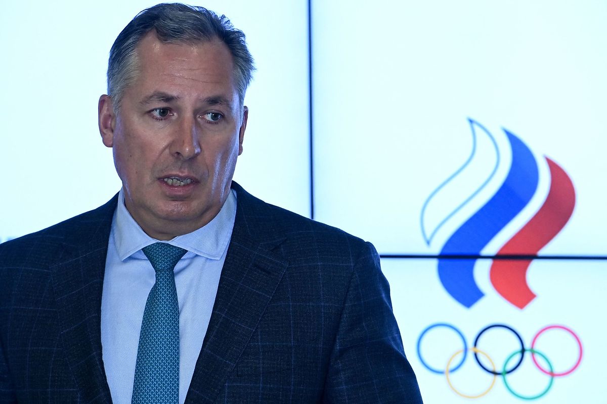 Stanislav Pozdnyakov, Präsident des Olympischen Komitees Russlands, spricht von Diskriminierung.
