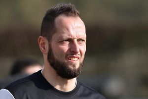 Thomas Berens (Trainer Wasserbillig) / Fussball Division1, Serie 2 Luxemburg, 17. Spieltag, Saison 2015-2016 / 13-03-2016 / Union Mertet Wasserbillig - Belval Belvaux / Stade de la Sûre, Wasserbillig / Foto : Michel Dell'Aiera