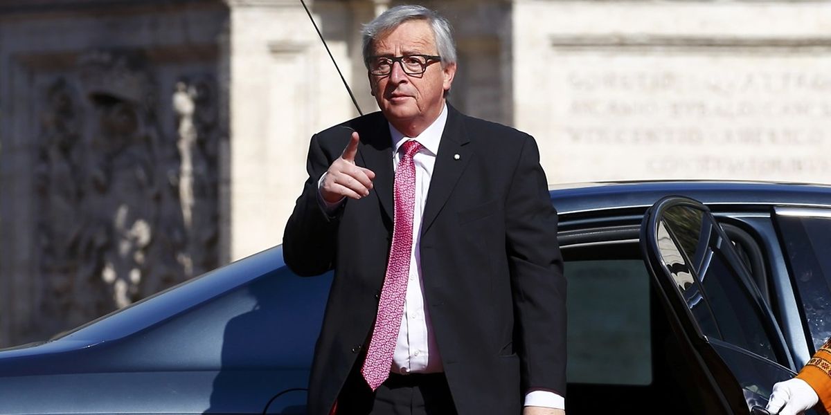 „Es wird einen 100. Geburtstag der Europäischen Union geben“, sagte Kommissionspräsident Jean-Claude Juncker im Vorfeld seiner Ankunft in Rom.