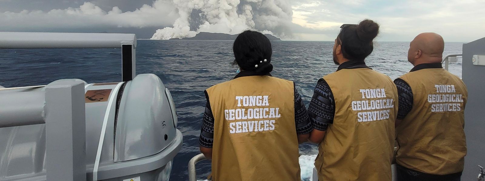 Erupção em Tonga